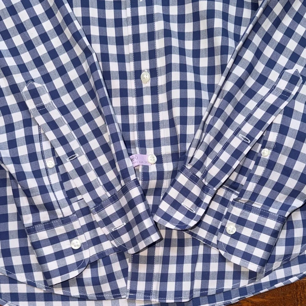 J. Crew Classic Performance Stretch Button Down Shirt, Size Medium